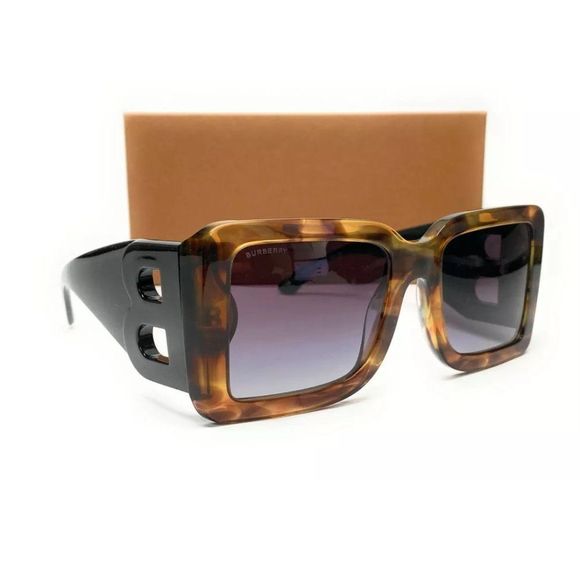 Burberry Women's Brown and Grey Sunglasses! - Picture 3 of 3